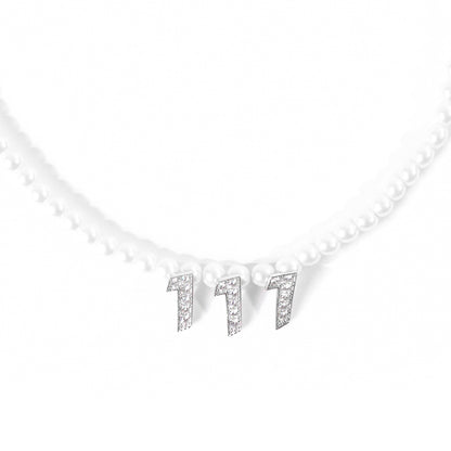 "111" PEARL NECKLACE