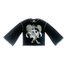 "HEAVYWEIGHT CONTRAST LONG SLEEVE" - BLACK