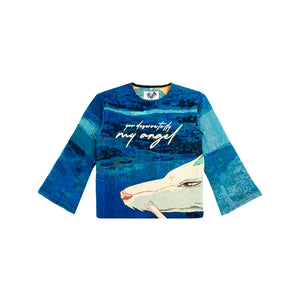 YOU DESERVE TO FLY MY ANGEL - SPIRITED AWAY KNIT hoodie by OVD - view 1