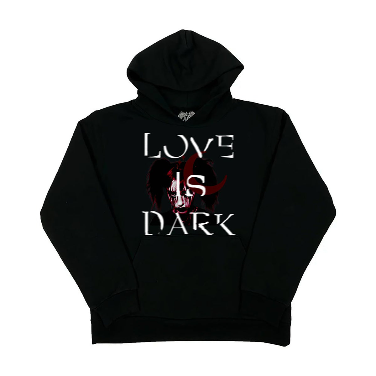 LOVE IS DARK HOODIE hoodie by OVD