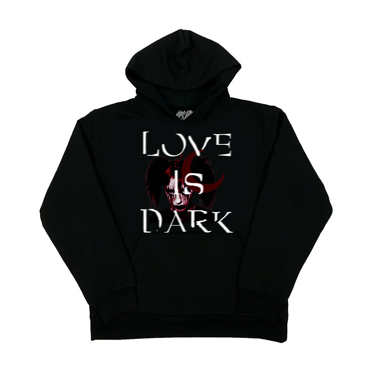 LOVE IS DARK HOODIE hoodie by OVD