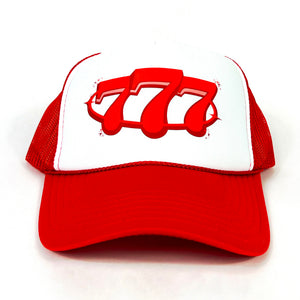 "777 TRUCKER - RED"