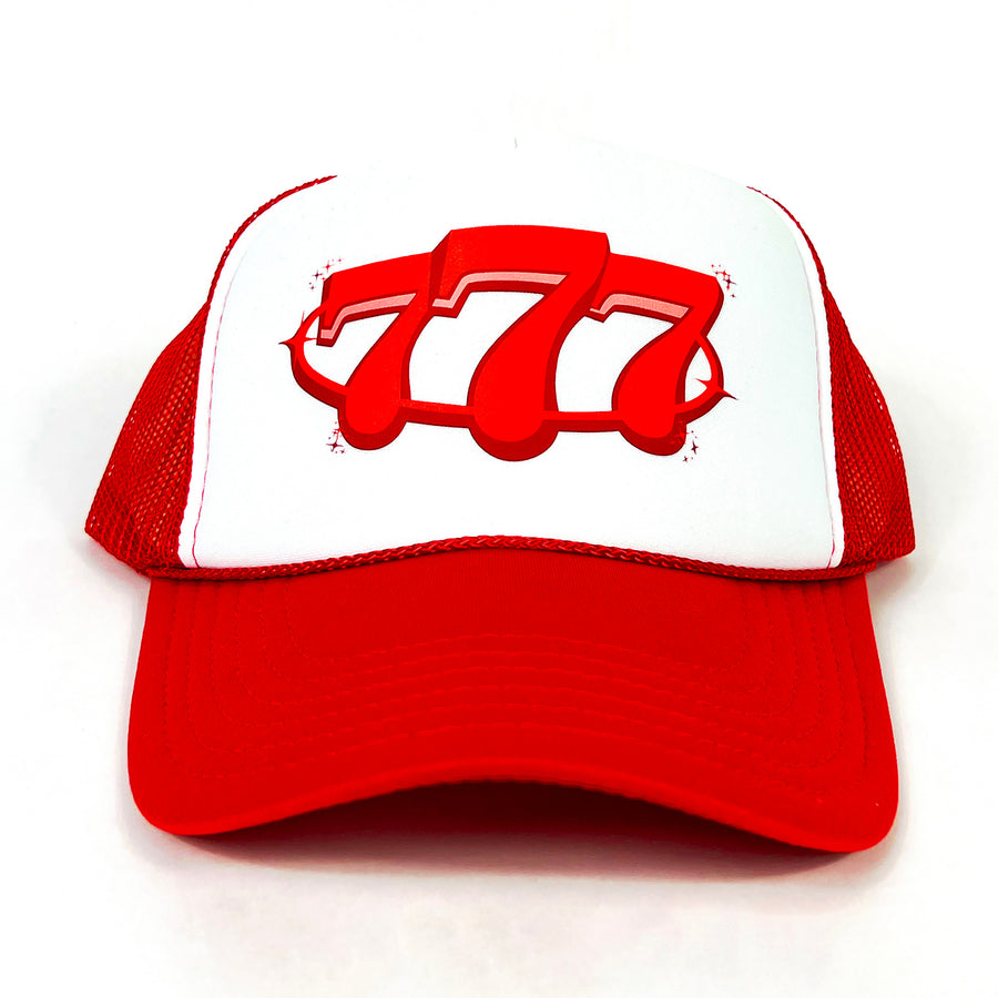 "777 TRUCKER - RED"
