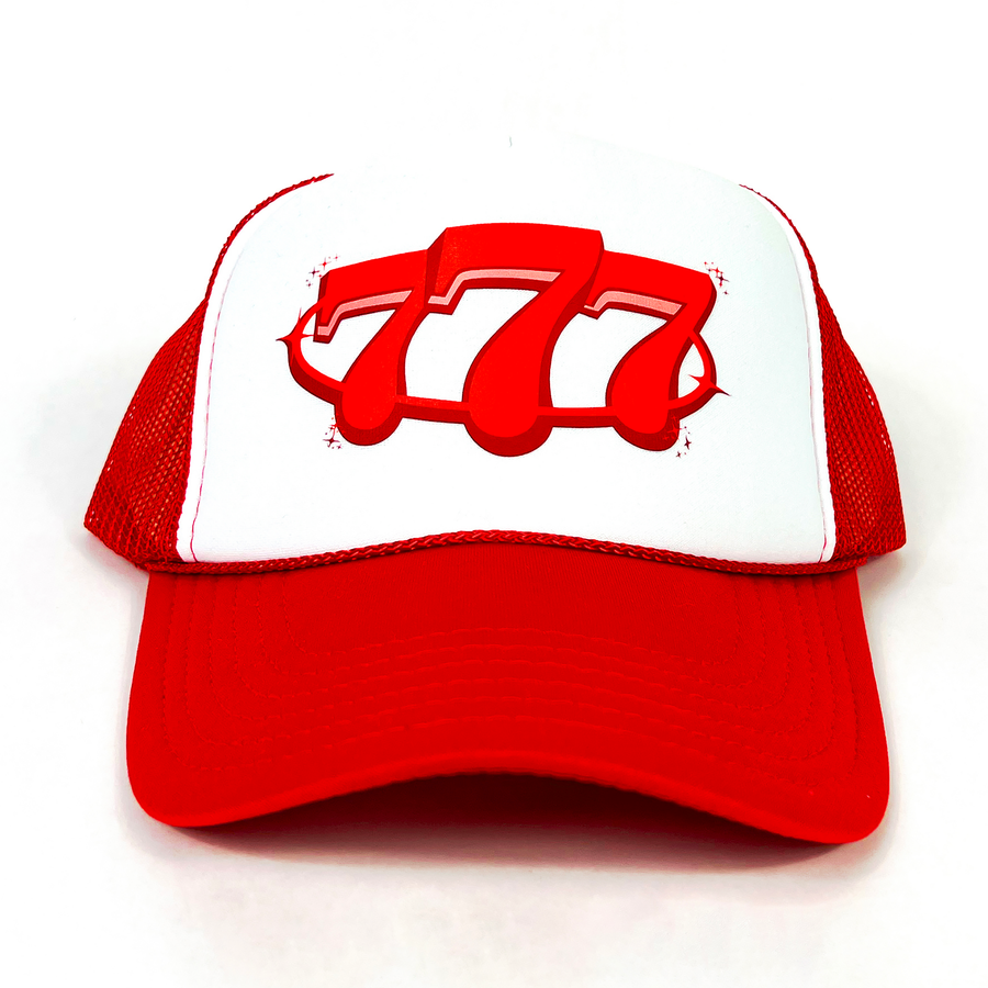"777 TRUCKER - RED"