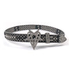 "OVD STUDDED BELT" - SILVER