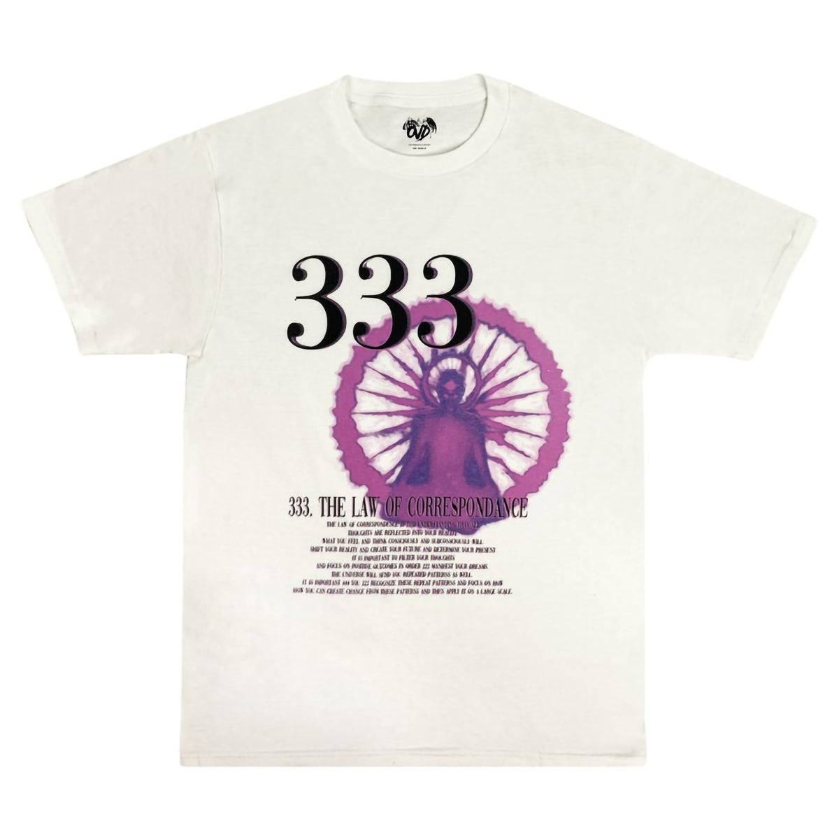 333 - WHITE TEE tee by OVD - view 1