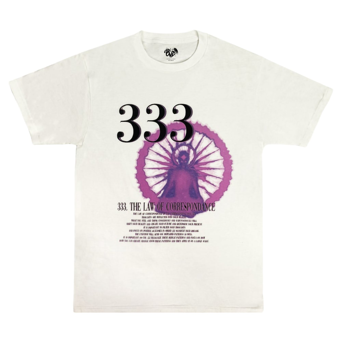 333 - WHITE TEE tee by OVD - view 1