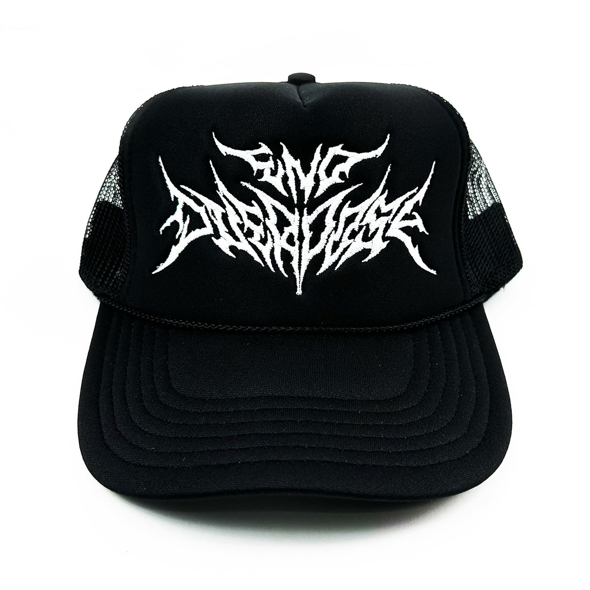 END OVERDOSE BLACK TRUCKER HAT hat by OVD - view 1