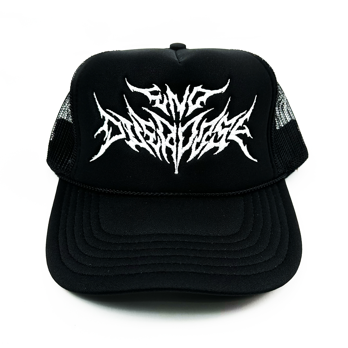 END OVERDOSE BLACK TRUCKER HAT hat by OVD - view 1
