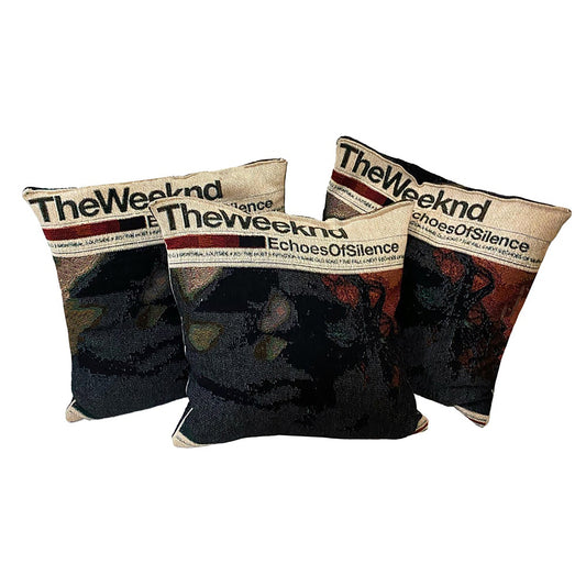 "ECHOES OF SILENCE THROW PILLOW"