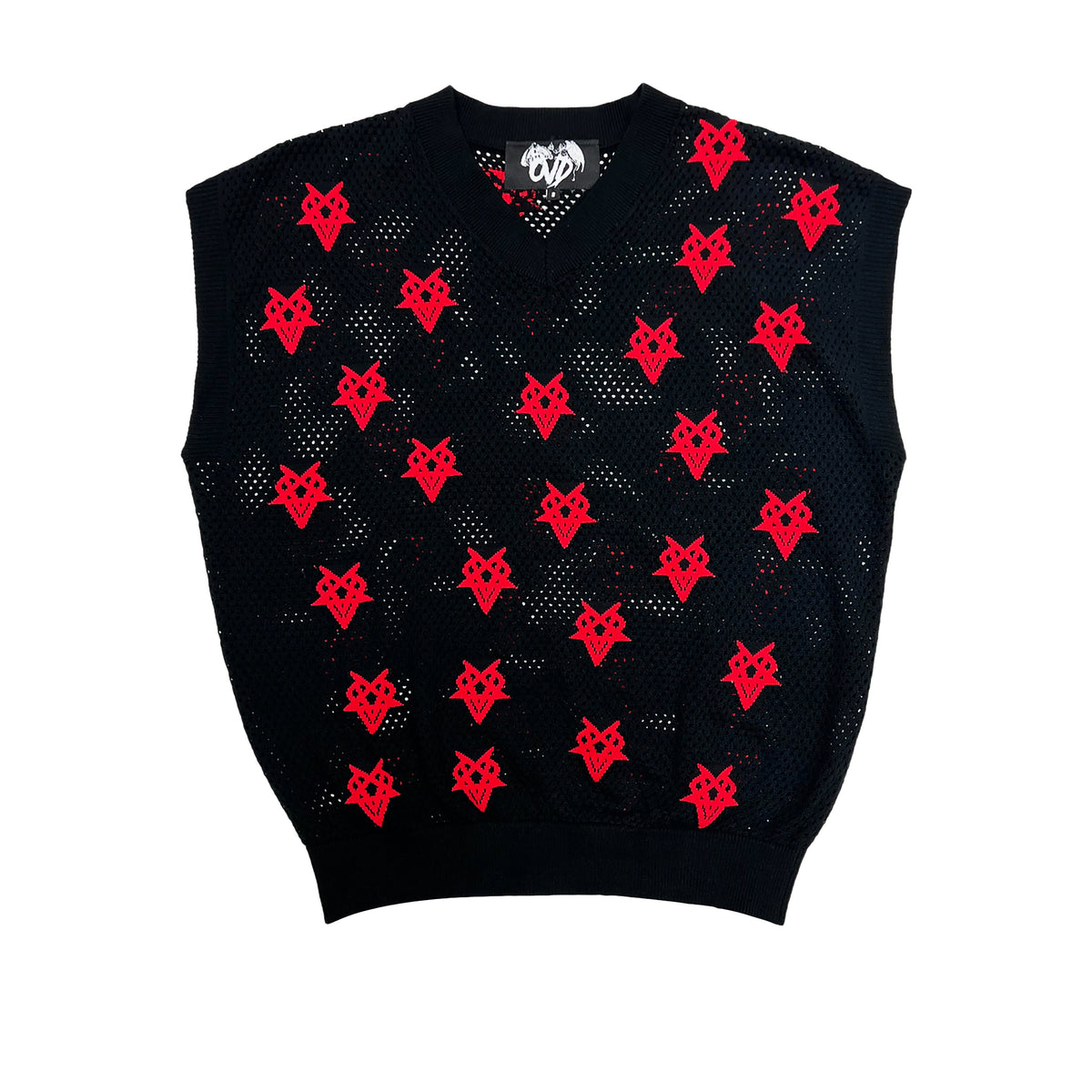 HEARTAGRAM CROCHET KNIT hoodie by OVD - view 1