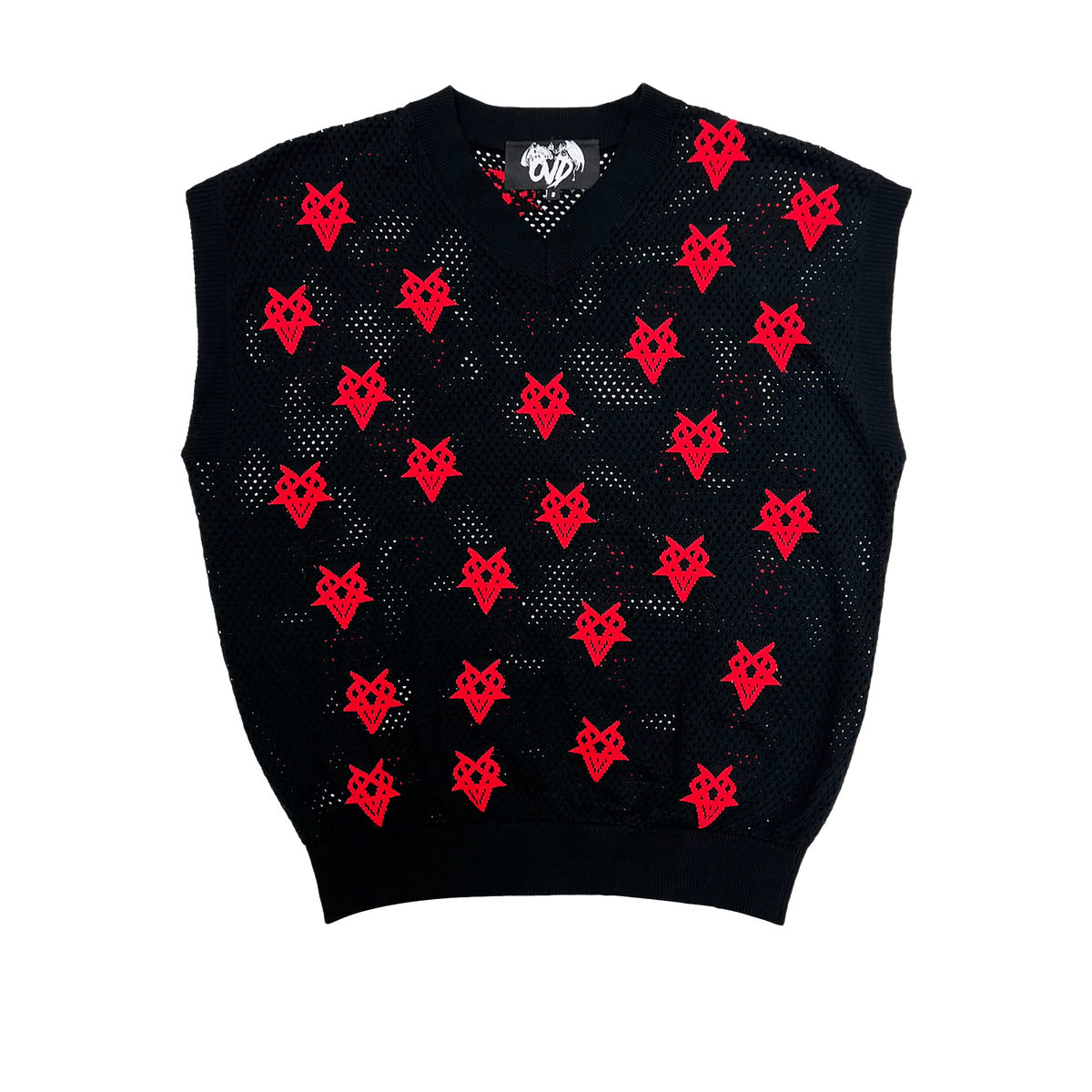 HEARTAGRAM CROCHET KNIT hoodie by OVD - view 1