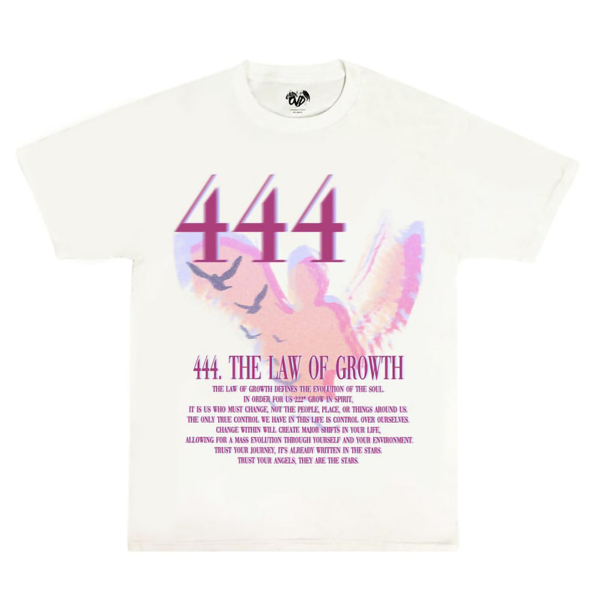 444 WHITE TEE tee by OVD - view 1
