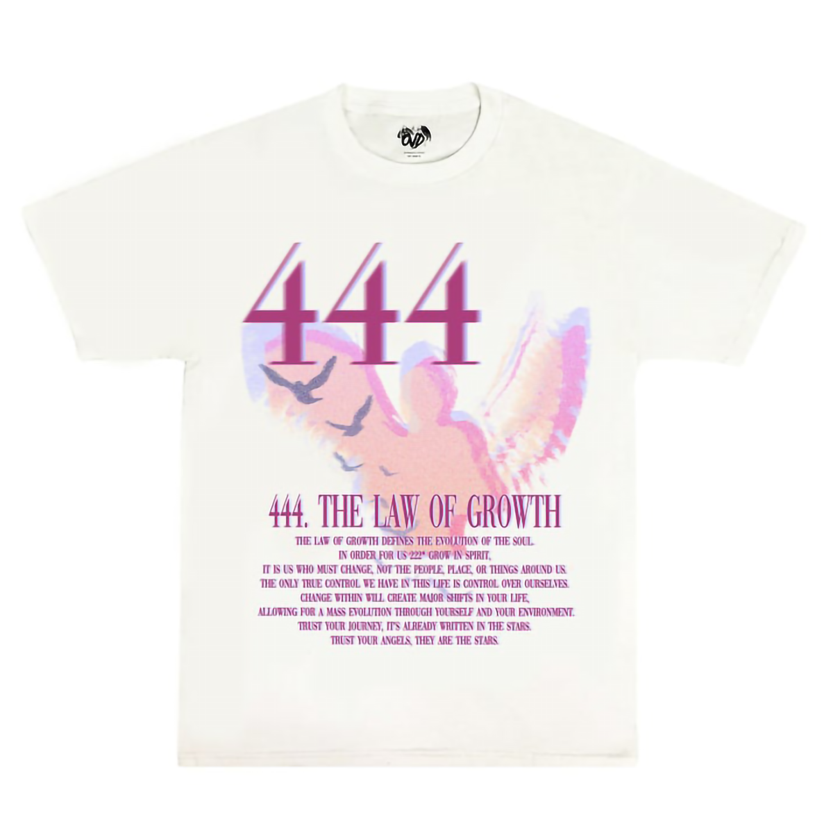 444 WHITE TEE tee by OVD - view 1