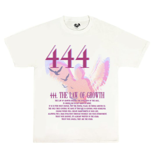 "444 WHITE TEE"