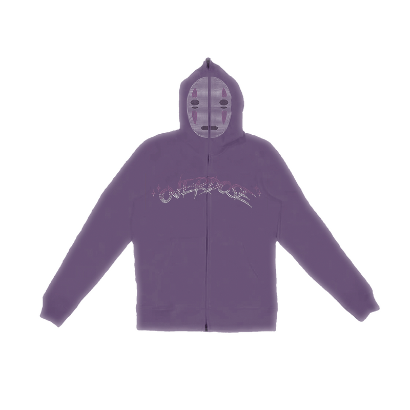 "NO FACE" FULL ZIP