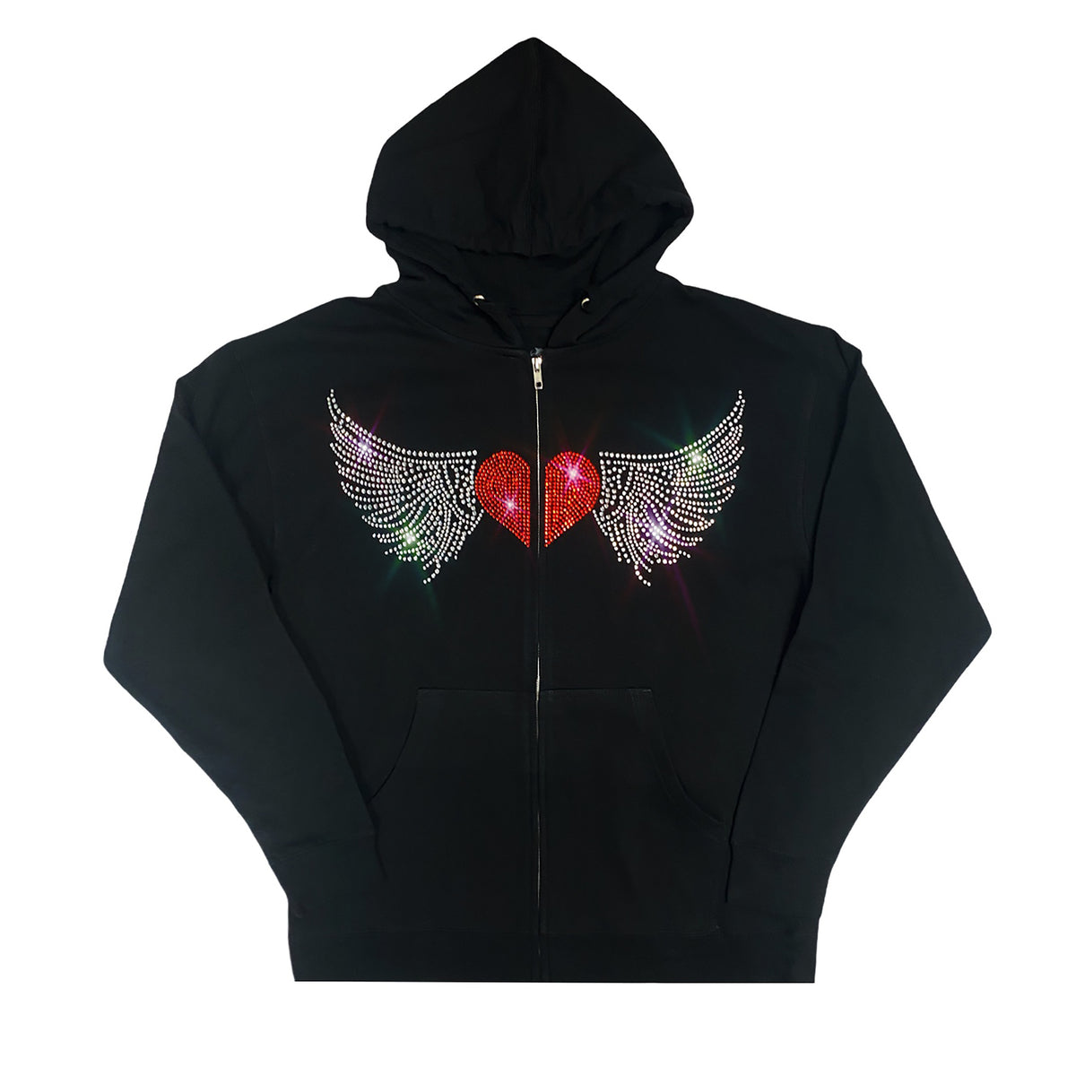 ANGEL OF LOVE ZIP UP zip-up hoodie by OVD - view 1