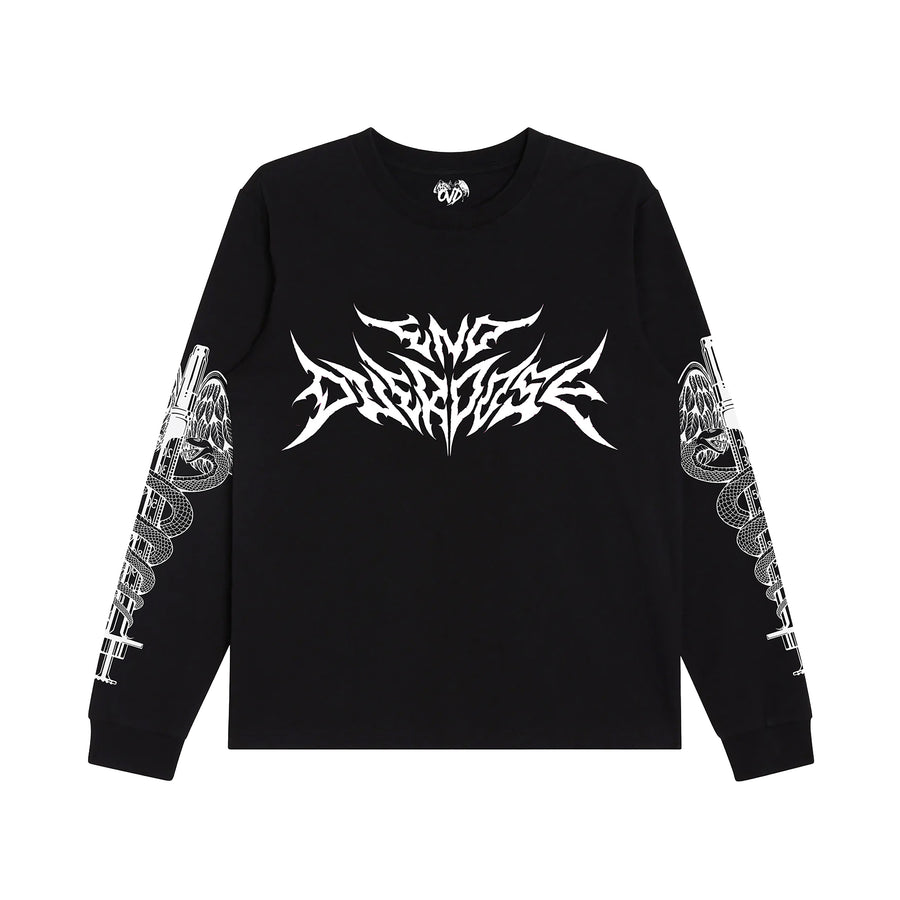 "END OVERDOSE" - HVY MTL L/S