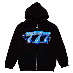 "777 ZIP UP - BLUE"