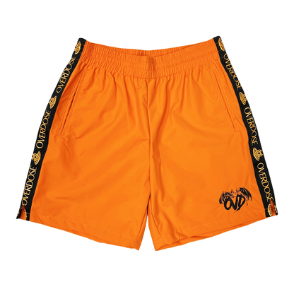 "NYLON SHORTS - ORANGE"