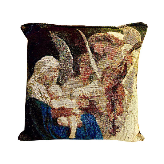 "SONG OF THE ANGELS THROW PILLOW"