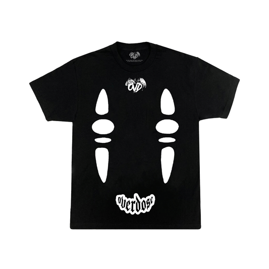 "NO FACE" BLACK TEE