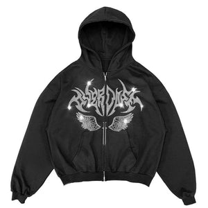 SWORD OF DIVINITY ZIP UP zip-up hoodie by OVD - view 1