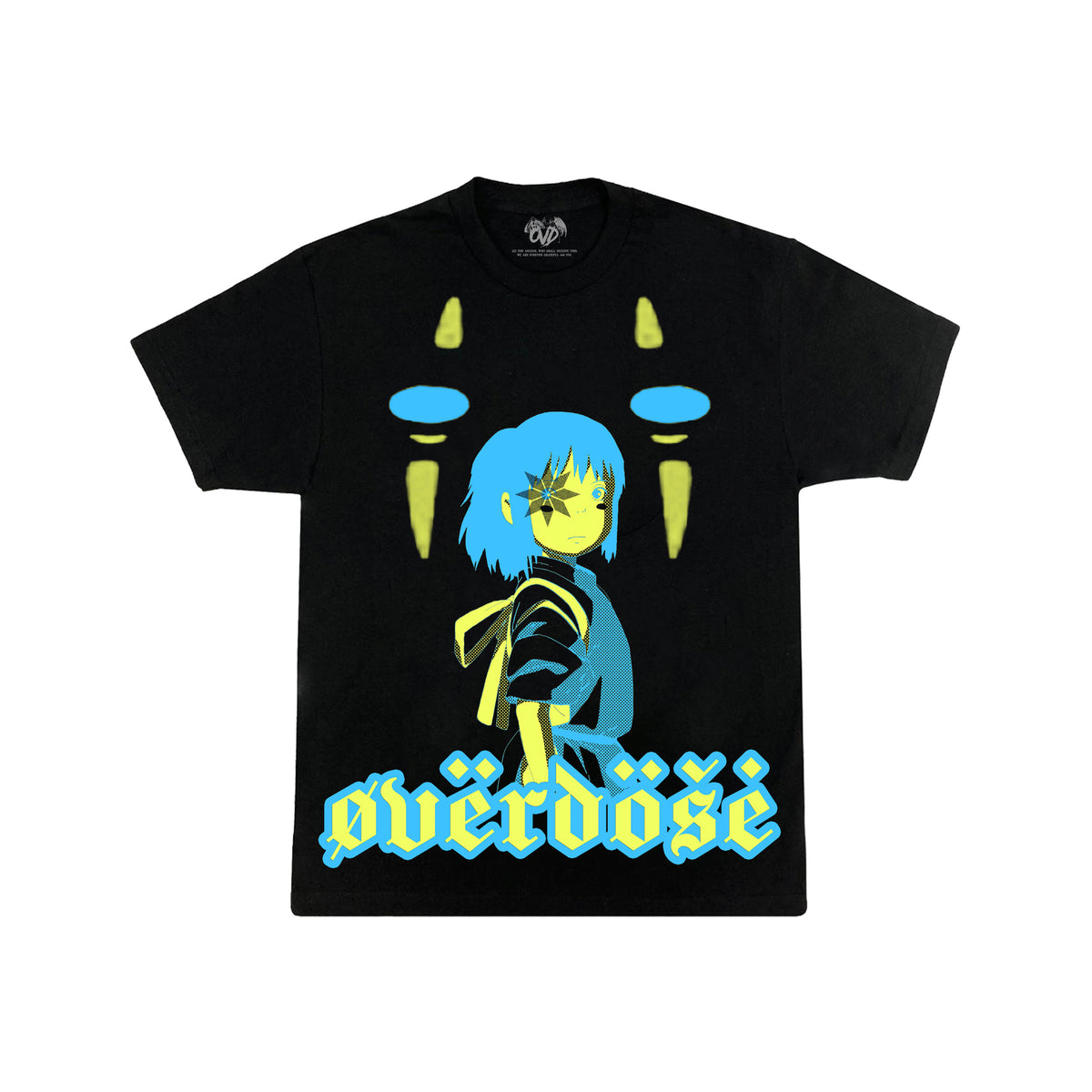 CHIHIRO BLACK TEE tee by OVD