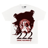 "222FACED" WHITE TEE