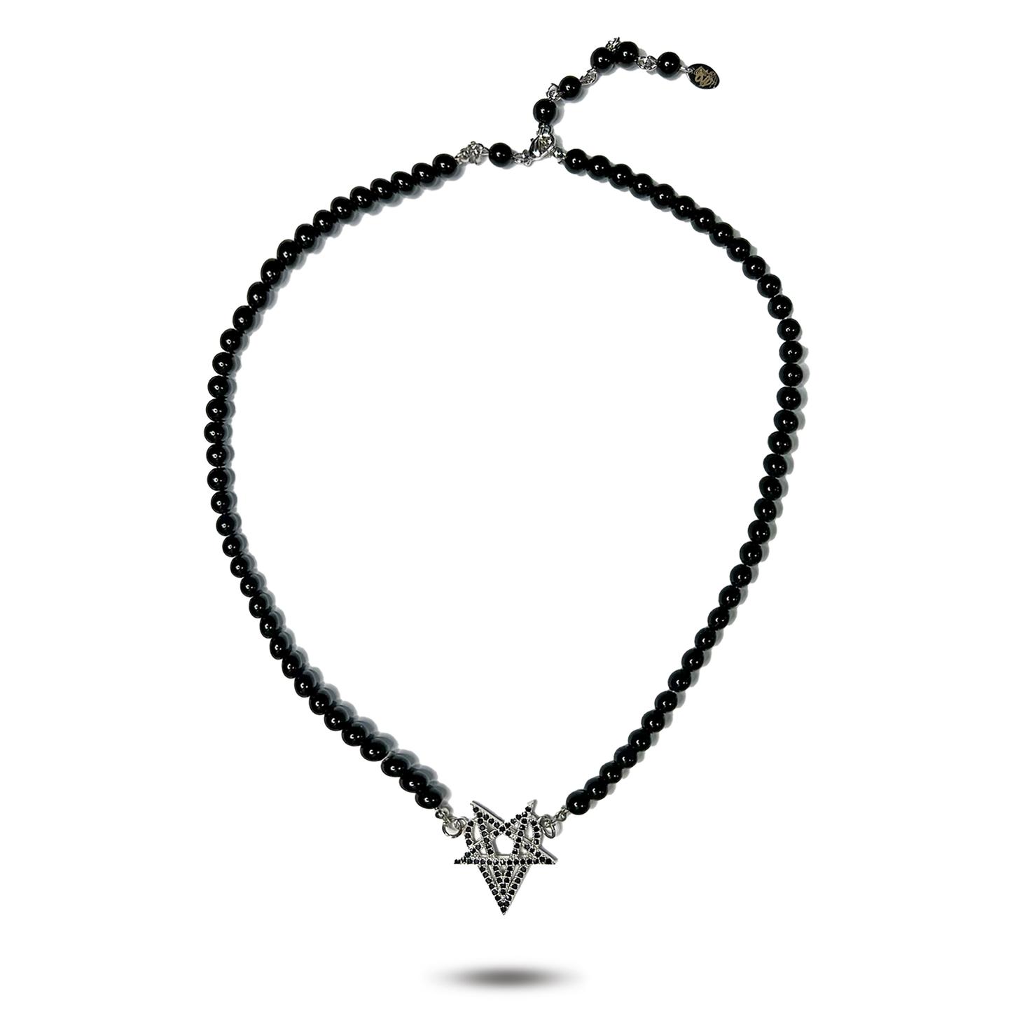 "HEARTAGRAM PEARL NECKLACE"