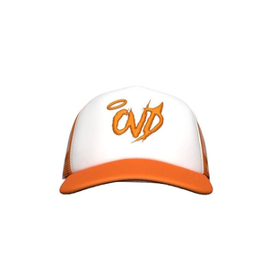 “SUNSET ORANGE TRUCKER HAT”