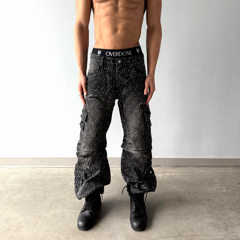 "DRKCRYSTL" TRNSFRMR DENIM