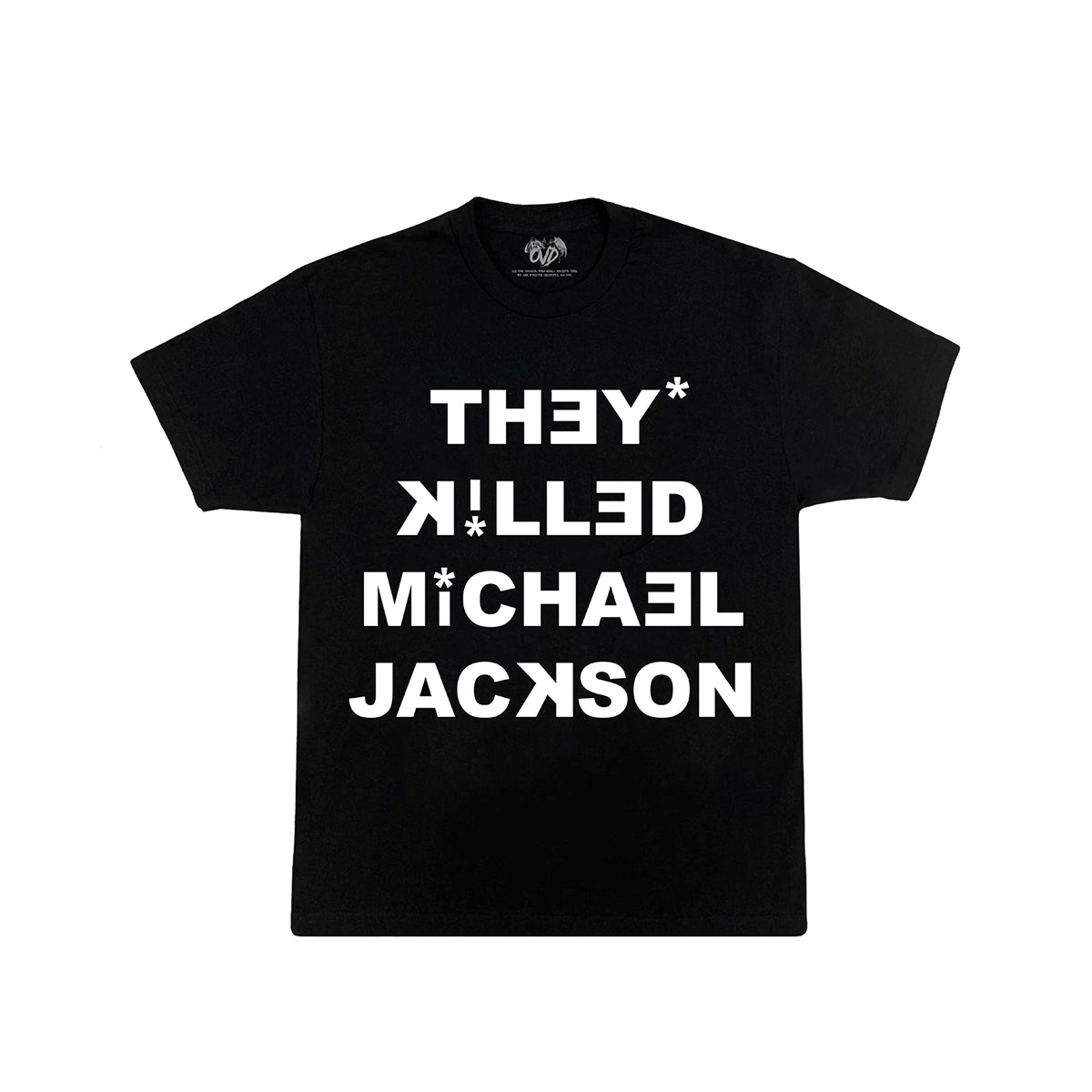 THEY KILLED MICHAEL JACKSON - BLACK tee by OVD - view 1