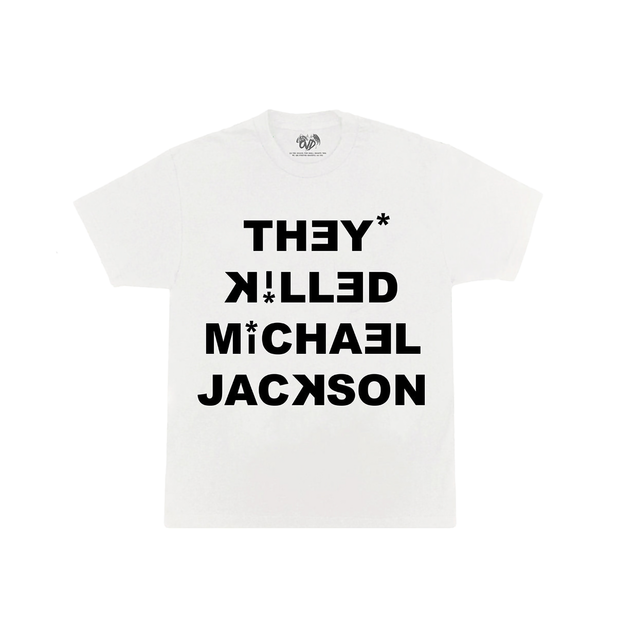 THEY KILLED MICHAEL JACKSON - WHITE tee by OVD - view 1