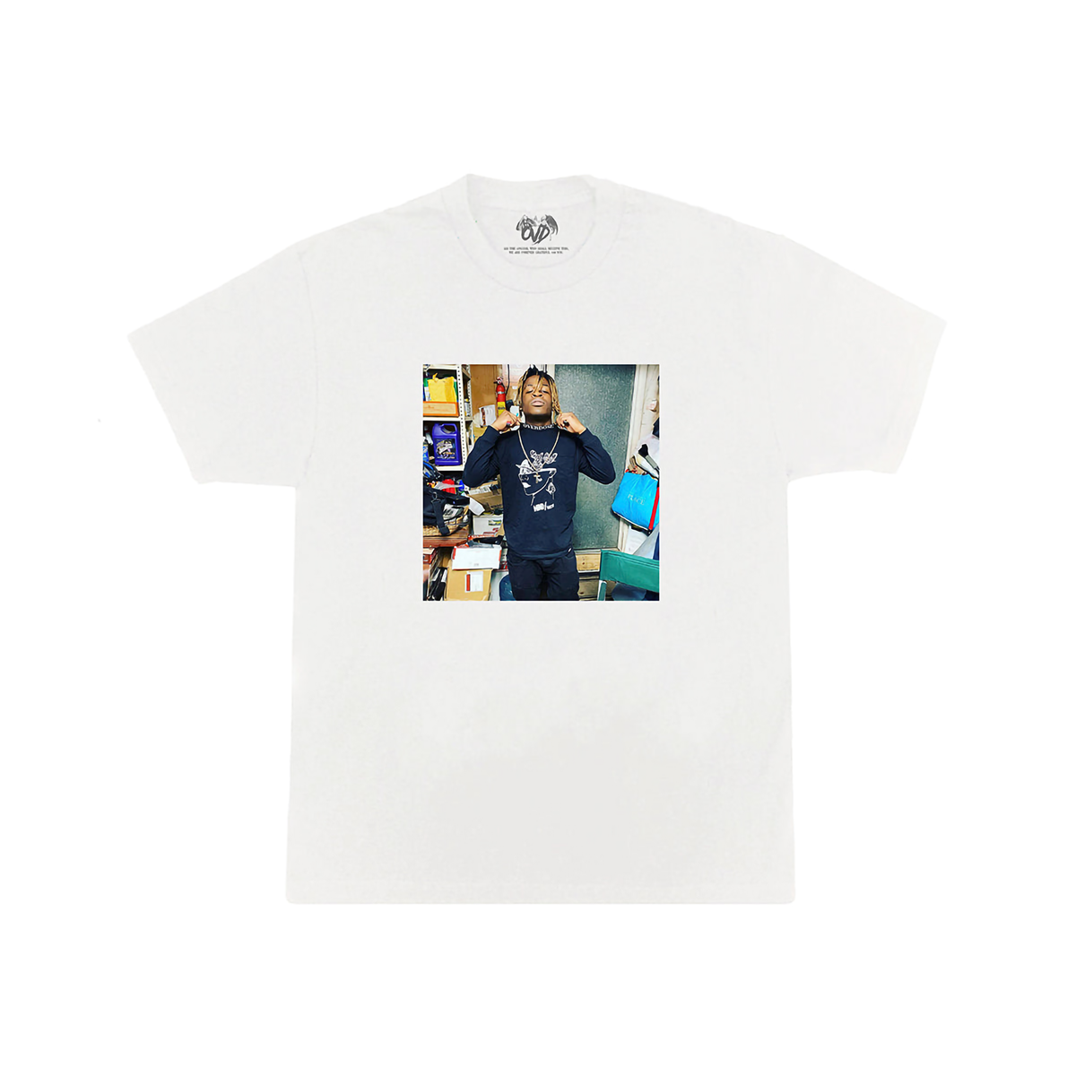 LONG LIVE SWAAT TEE - WHITE tee by OVD - view 1