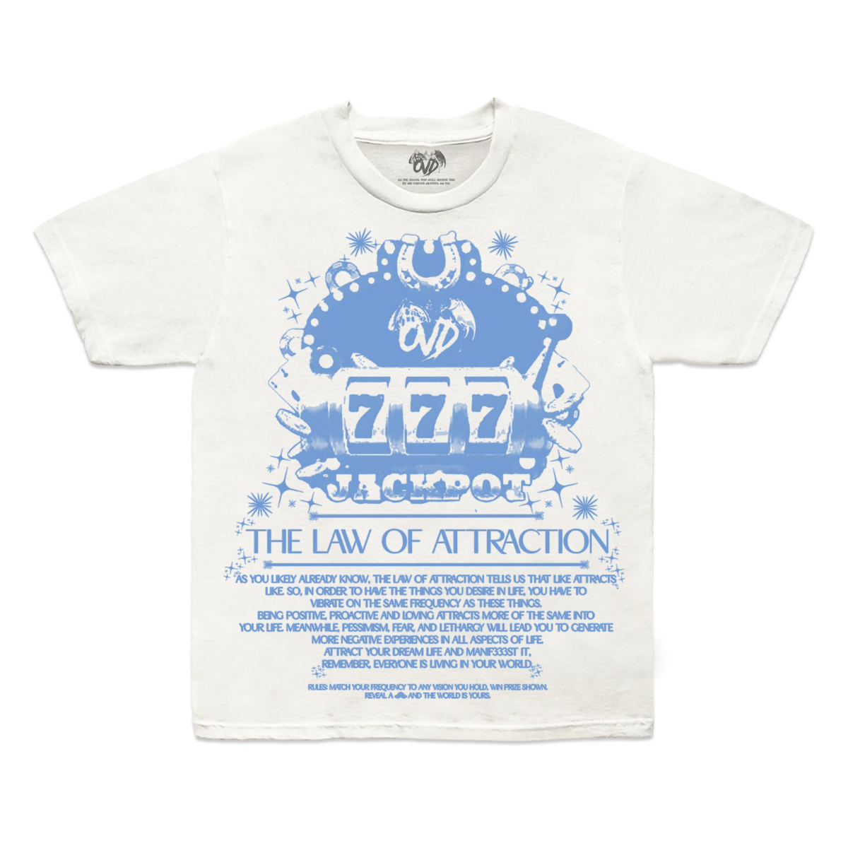 $7.77 TEE - BLUE tee by OVD - view 1