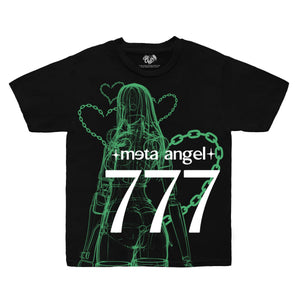 META ANGEL 777 - CYBERGREEN tee by OVD - view 1