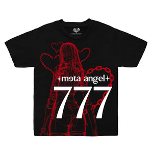 META ANGEL 777 - CYBERRED tee by OVD - view 1