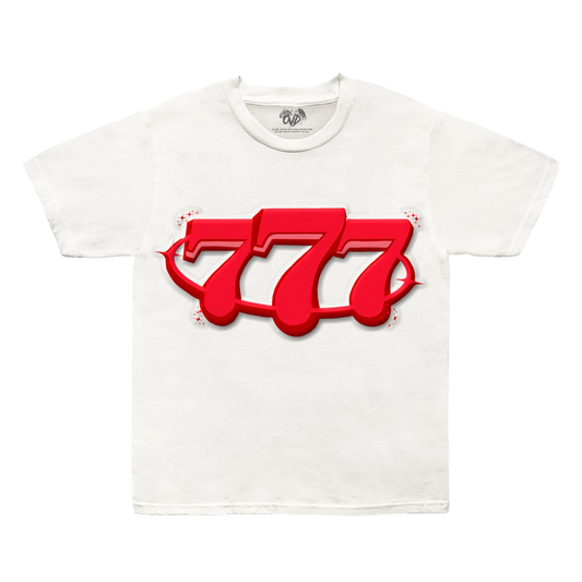 "777 PUFF TEE - RED"