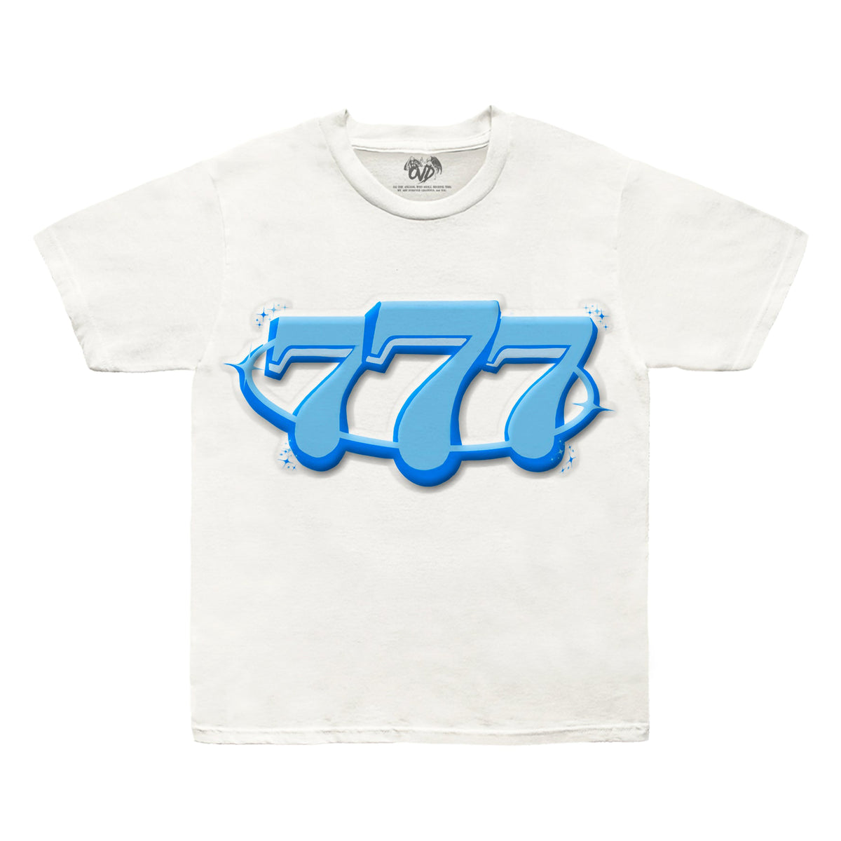 777 PUFF TEE - BLUE tee by OVD - view 1