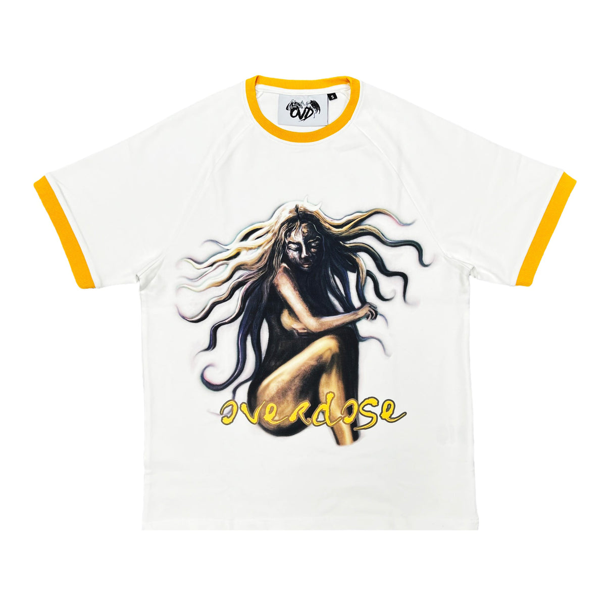 RINGER TEE - YELLOW tee by OVD - view 1