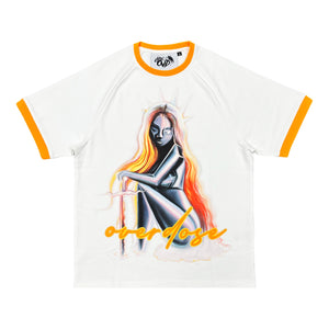 RINGER TEE - ORANGE tee by OVD - view 1