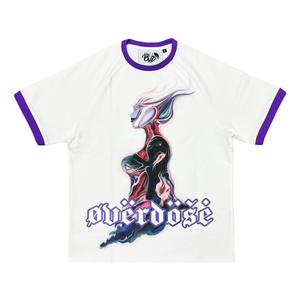 "RINGER TEE - PURPLE"