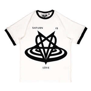 "RINGER TEE - BLACK"