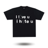 "ILOVEUIHATEU" TEE