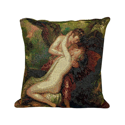 "CUPID & PSYCHE THROW PILLOW"