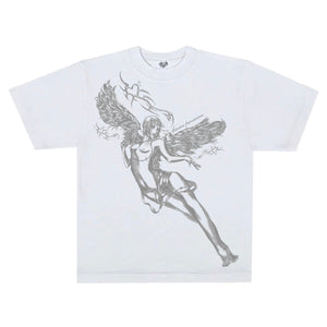DIVINE FEMININE - WHITE TEE tee by OVD - view 1