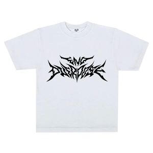 "END OVERDOSE" - WHITE TEE