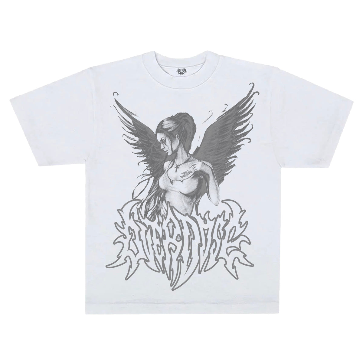 SHADOW ANGEL - WHITE TEE tee by OVD - view 1