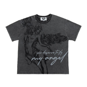 ANGEL HVY WGHT WASHED TEE tee by OVD - view 1